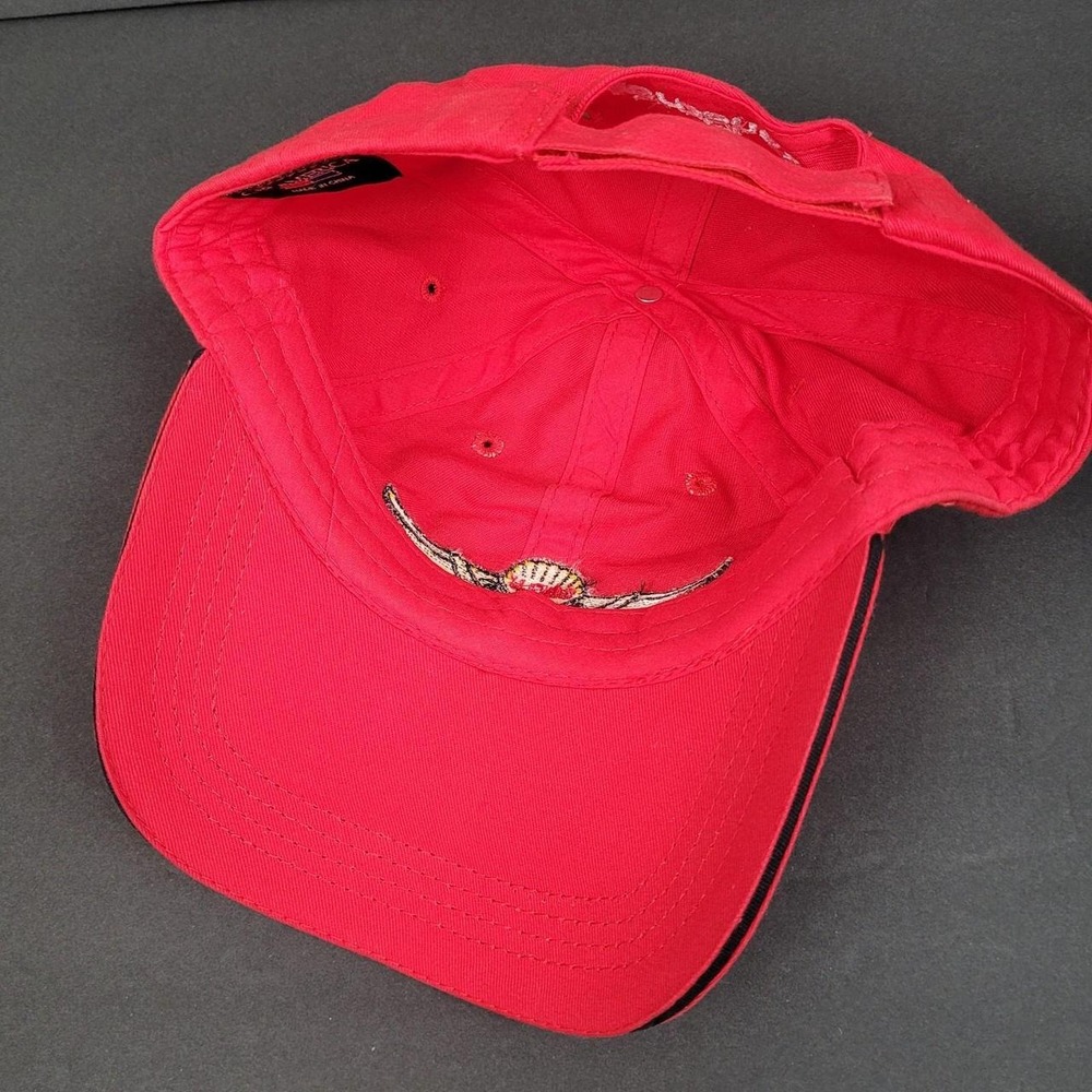 Shell AeroShell Red Strapback Hat Cap America - Picture 6 of 8